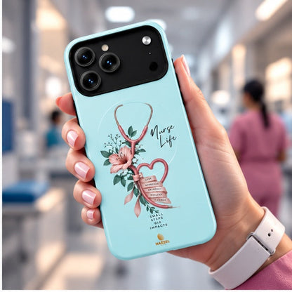 The Devotion Mint iPhone Case — lifestyle mockup 2