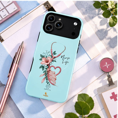 The Devotion Mint iPhone Case — lifestyle mockup 3