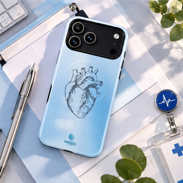 Doctor Medical Blue iPhone Case lifestyle scene 3