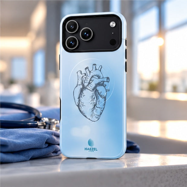 Doctor Medical Blue iPhone Case lifestyle scene 4