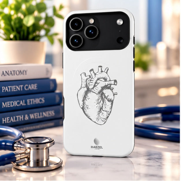 Doctor Medical iPhone Case — medical books and stethoscope