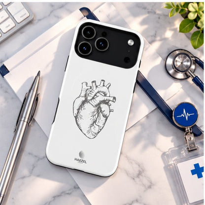 Doctor Medical iPhone Case — medical desk flat lay