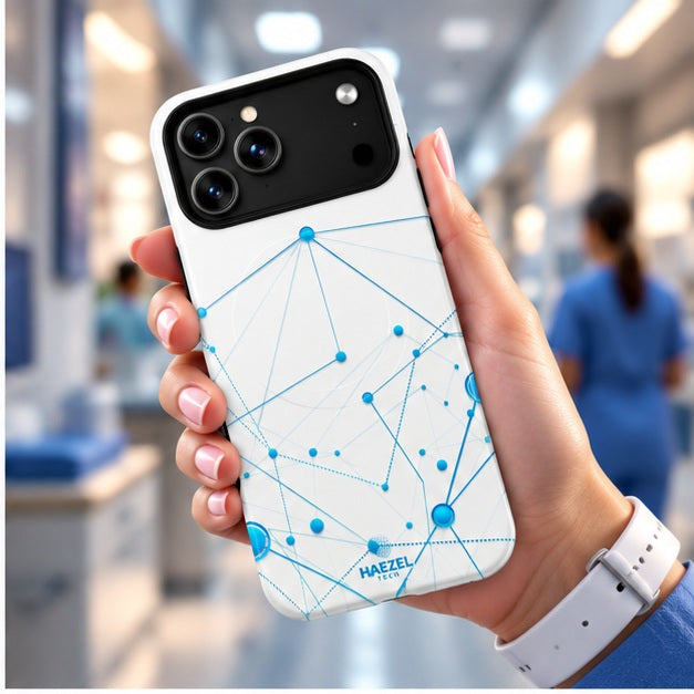 Healthcare Hero iPhone Case — hospital corridor handheld