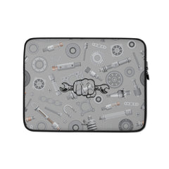 The Workshop Slate Laptop Sleeve by Haezel Tech, Builder Series