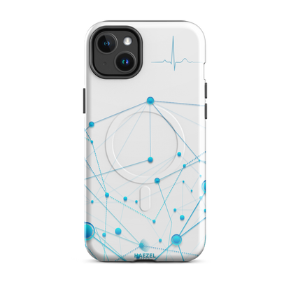 Healthcare Hero iPhone Case, healthcare hero design. Haezel Tech Healer Series, view 3