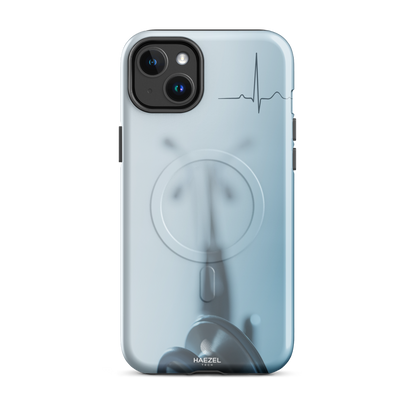 Nurse Life iPhone Case, nurse life design. Haezel Tech Healer Series, view 3