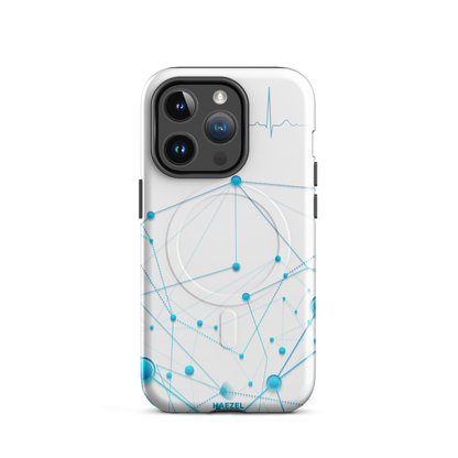 Healthcare Hero iPhone Case, healthcare hero design. Haezel Tech Healer Series, view 4