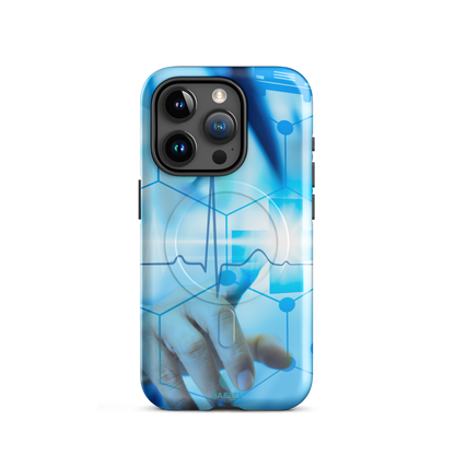 RN Nurse iPhone Case, RN registered nurse design. Haezel Tech Healer Series, view 7