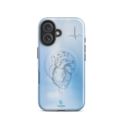 Doctor Medical Blue iPhone Case, medical design in blue. Haezel Tech Healer Series, view 9