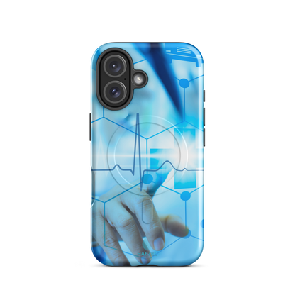 RN Nurse iPhone Case, RN registered nurse design. Haezel Tech Healer Series, view 9