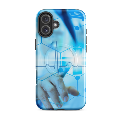 RN Nurse iPhone Case, RN registered nurse design. Haezel Tech Healer Series, view 10