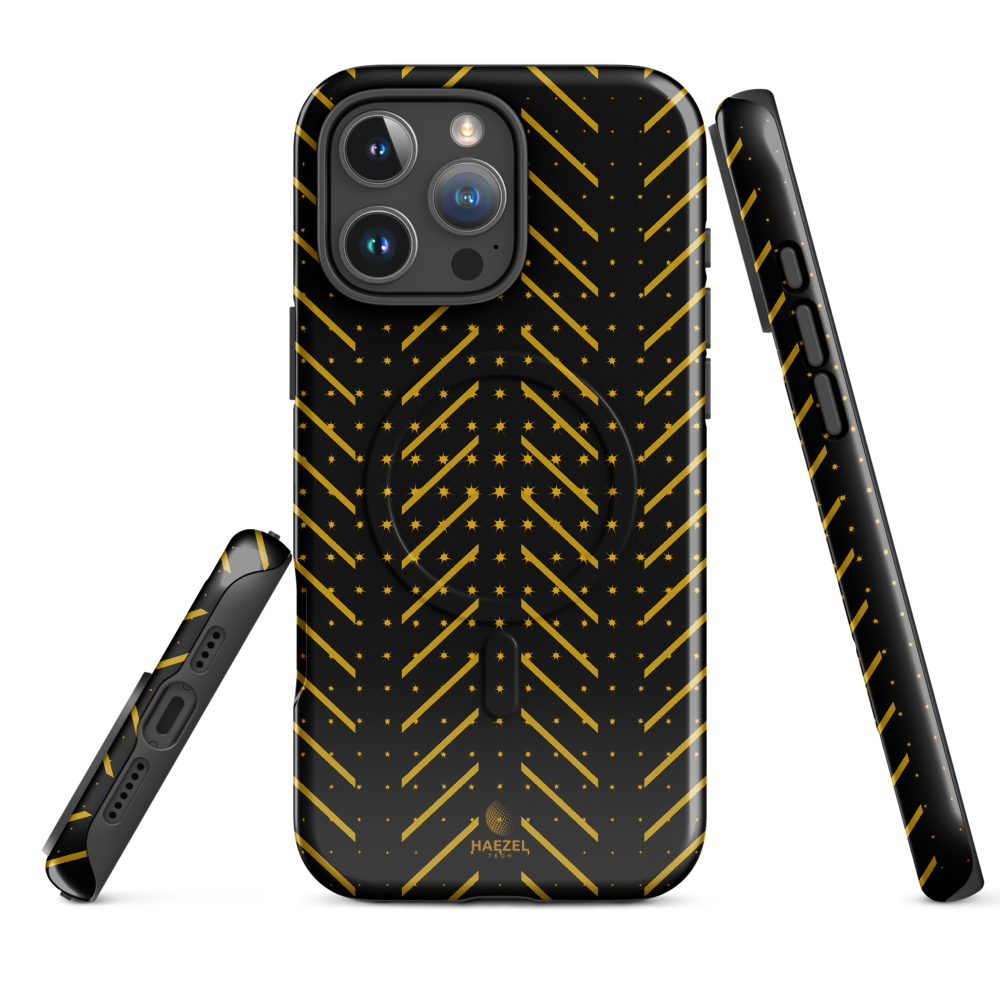 Black Gold Luxury iPhone 17 Pro Max Case