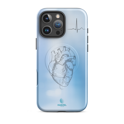 Doctor Medical Blue iPhone Case, medical design in blue. Haezel Tech Healer Series, view 12