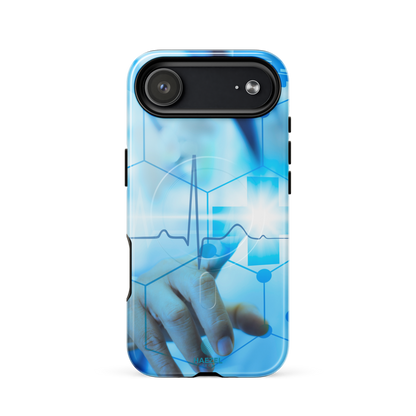 RN Nurse iPhone Case, RN registered nurse design. Haezel Tech Healer Series, view 14