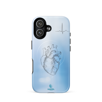 Doctor Medical Blue iPhone Case, medical design in blue. Haezel Tech Healer Series, view 13