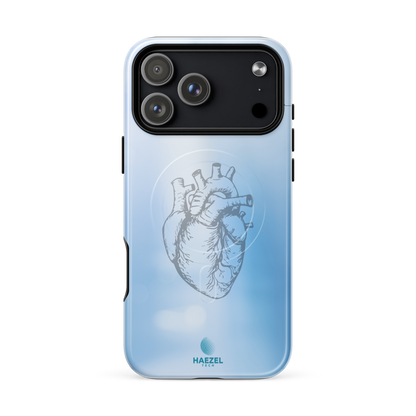 Doctor Medical Blue iPhone Case, medical design in blue. Haezel Tech Healer Series, view 16