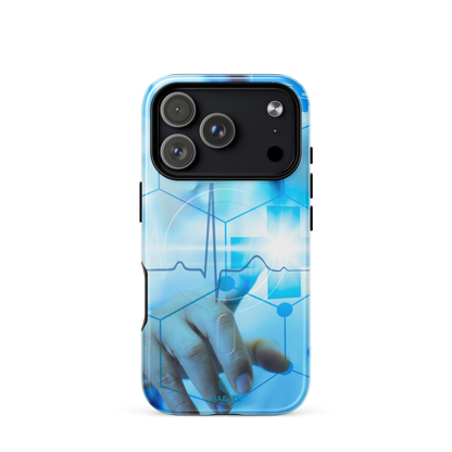 RN Nurse iPhone Case, RN registered nurse design. Haezel Tech Healer Series, view 17
