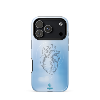 Doctor Medical Blue iPhone Case, medical design in blue. Haezel Tech Healer Series, view 17