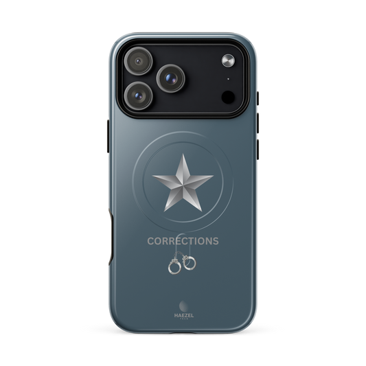 Prison Officer iPhone Case, prison officer design. Haezel Tech Guardian Series, view 18