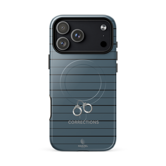 Corrections Life iPhone Case, corrections officer design. Haezel Tech Guardian Series, view 18