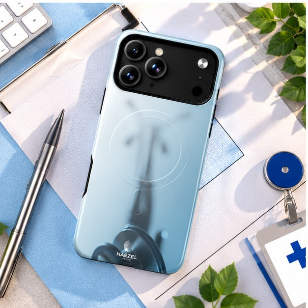 Nurse Life iPhone Case — medical flat lay