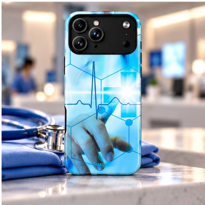 RN Nurse iPhone Case — clinic counter